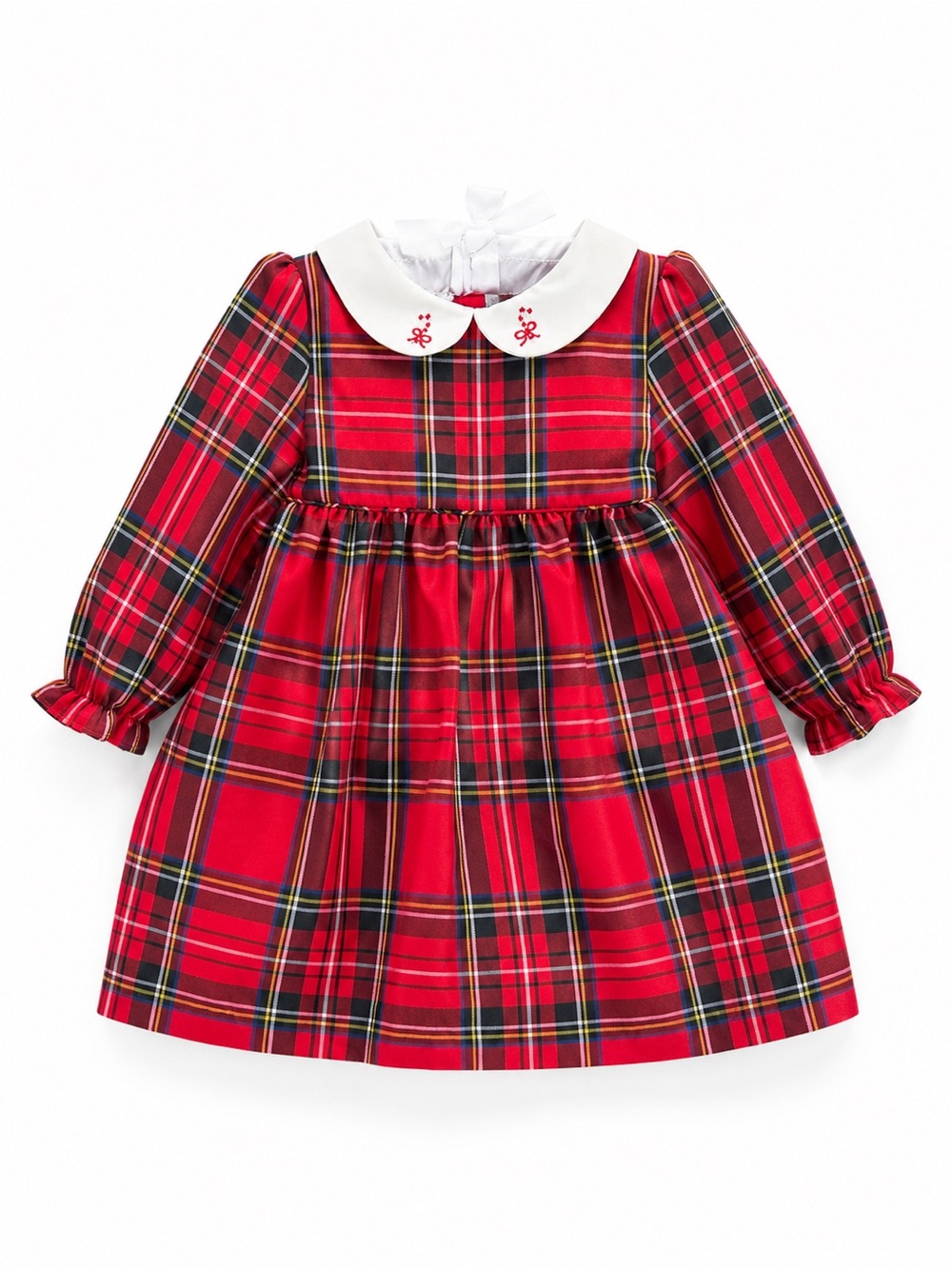 NWT Edgehill Collection The Broke Brooke Baby Girls Cece Tartan Dress Sz 12M